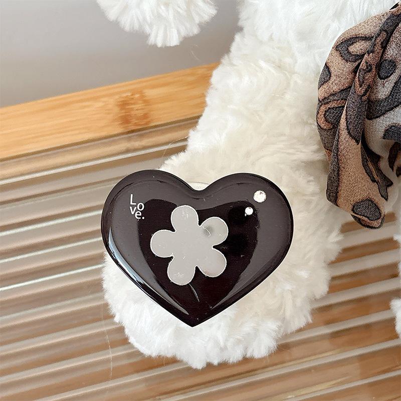 Koreanischer Stil Girly Magnetischer Handyhalter mit Blumenspiegel und Magsafe-Ring Geschenk