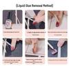 Elegant Noblewoman 3D Hand-painted Mid-length Wearable Nails – Pure Handmade High-End Design