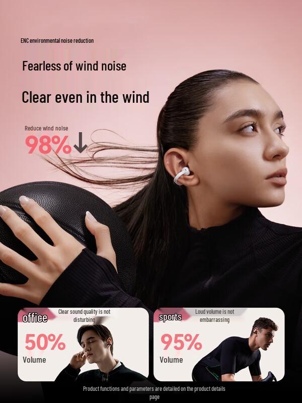 

SANAG S7S AI Bone Conduction Open-Ear Clip Headphones