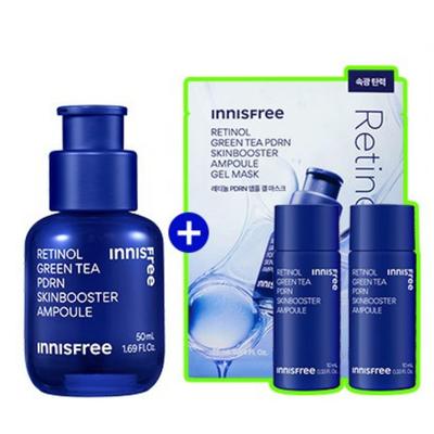 Nnisfree Retinol Grönt Te PDRN Hud Booster Ampull Set