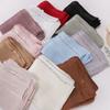 Rhinestone Silk Crinkle Hijab Scarf For Women Muslim Hijab Shimmer Shawls Fashion Breathab Islam Turban Pleated Scarf Ramada
