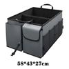 Car Trunk Organiser Large Capacity Car Organiser Foldable Trunk Organiser Outdoor Storage Tools Car Accessory Organiser