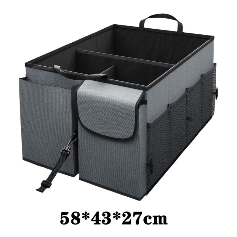 Car Trunk Organiser Large Capacity Car Organiser Foldable Trunk Organiser Outdoor Storage Tools Car Accessory Organiser
