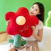 Creative Little Safflower Throw Pillow Tulip Throw Pillow Bed Plush Toy Sofa Cushion Pillow Plush Toy