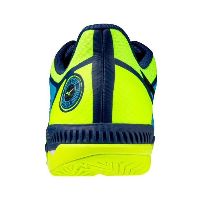 Mizuno Pickleball Shoes Wave Strike Unisex 26.5 Cm 4E Blue X Yellow
