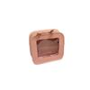 Borsa da Viaggio Piccola in Pelle Carina Trasparente per Trucco Organizer per Articoli da Toeletta Mini Borsa per Trucco Piccola Borsa per Cosmetici per Portafoglio