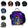 Stilvolles und lustiges dreiteiliges Rucksack-Set für Kinder mit geometrischen Mustern