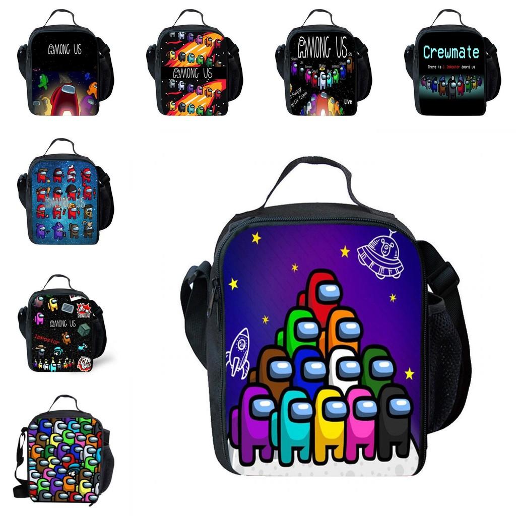 Stilvolles und lustiges dreiteiliges Rucksack-Set für Kinder mit geometrischen Mustern