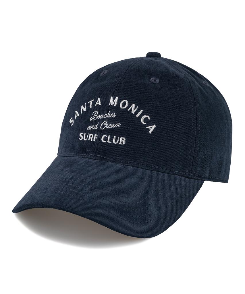 Bichiseuaenkeulim Santa Monica Cotton Ball Cap-Navy