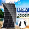 150W solární panel Flexibilní 18V kabel pro vlastní potřebu Vodotěsný venkovní auto RV dobíjecí napájecí systém pro auto RY