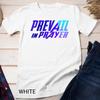 Gradient - Prevail In Prayer Christian T-shirt National Day Unisex T-shirt