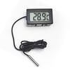 LCD Display Digital Thermometer Mini for Freezer Temperature -50~110 Degree Probe Fridge Thermometer 1m Line Length TL8009