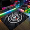 Manchester City Design Crystal Velvet Carpet Cozy Non?Slip Printed Rug For Bedroom Living Room Entrance