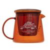 maebata Winnie the Pooh Glass Pot Heat Resistant Glass Heat Resistant Dishwasher Microwave Safe 600ml Disney 52824 D-WP33