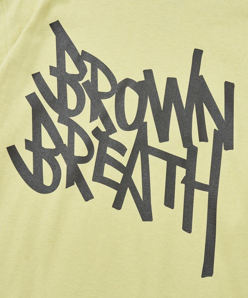 BROWNBREATH Tag Tee - Lemon