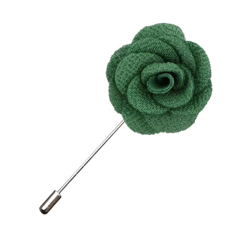 

Women s Brooch, Polyester Fiber Flower Brooch, Suitable for Daily Wear and Parties зелёный