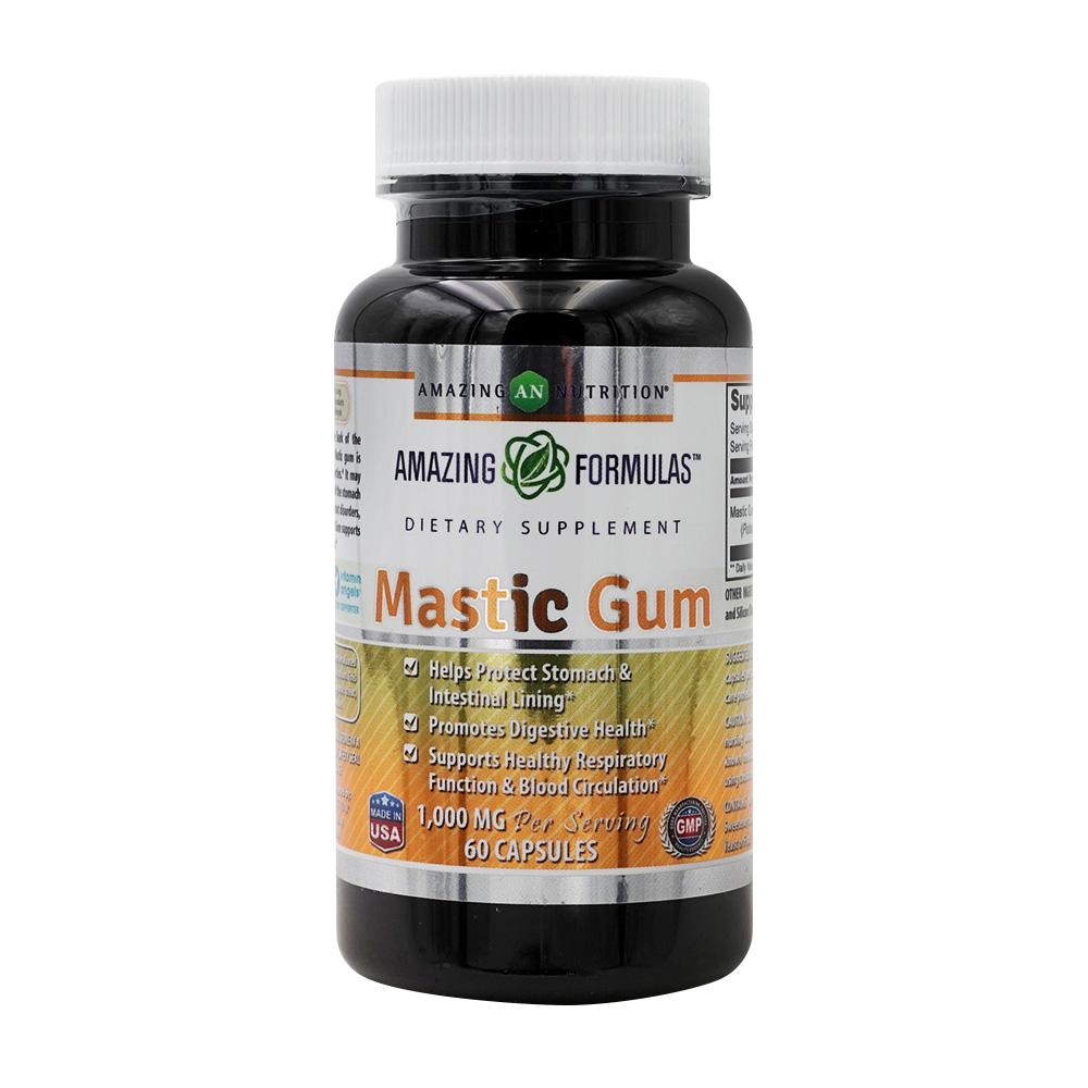 

Amazing Formulas Mastic Gum 1000 mg, 60 Capsules