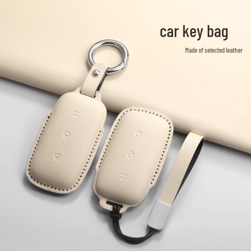 Premium PU Key Case for Geely Galaxy L7/L6/Max E8 - Unisex Protective Shell