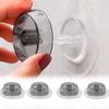 5PCS Transparent Suction Cup Adhesive Hooks Multifunctional Suction Cup Base Replacement Glass Tile Sucker Hanger Portable