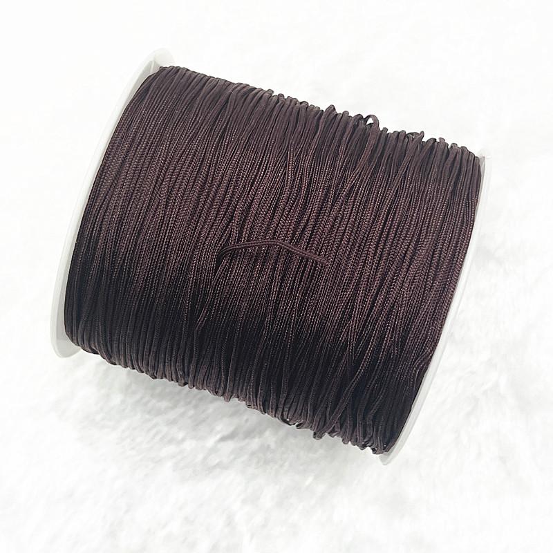 10Meters/lot 1.0mm Nylon Cord Thread Chinese Knot Macrame Cord Bracelet Braided String DIY Tassels Beading String Thread