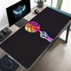 Vibrant Graffiti Basketball Desk Mat Gaming Mouse Pad Non Slip Rubber Extended Keyboard Laptop Sports Gamer Office Table Decor