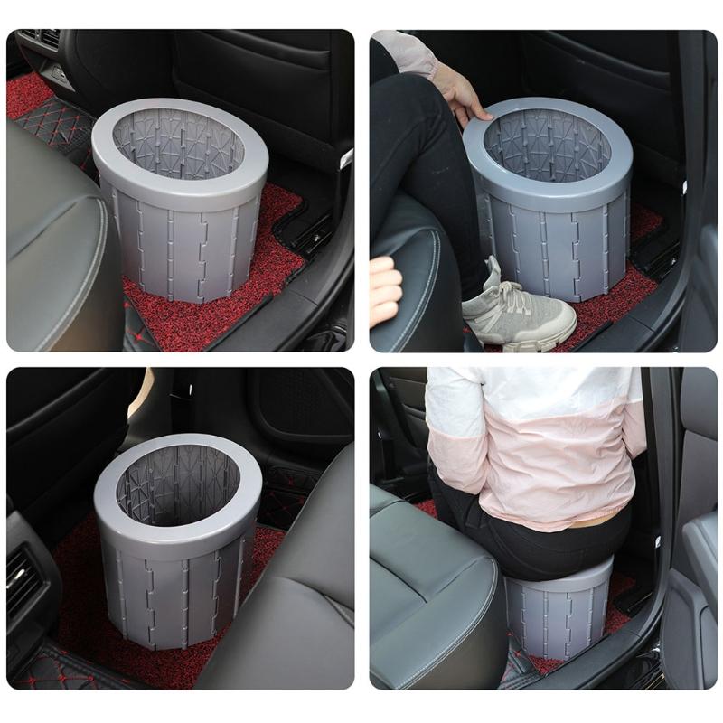 Portable Toilet Folding Outdoor Living Toilet Travel Potty Camping Accessories