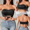 European & American Strapless Non-slip Lift Bustier: Lightweight, Breathable, Side Support, Beautiful Back Design for Small Chest