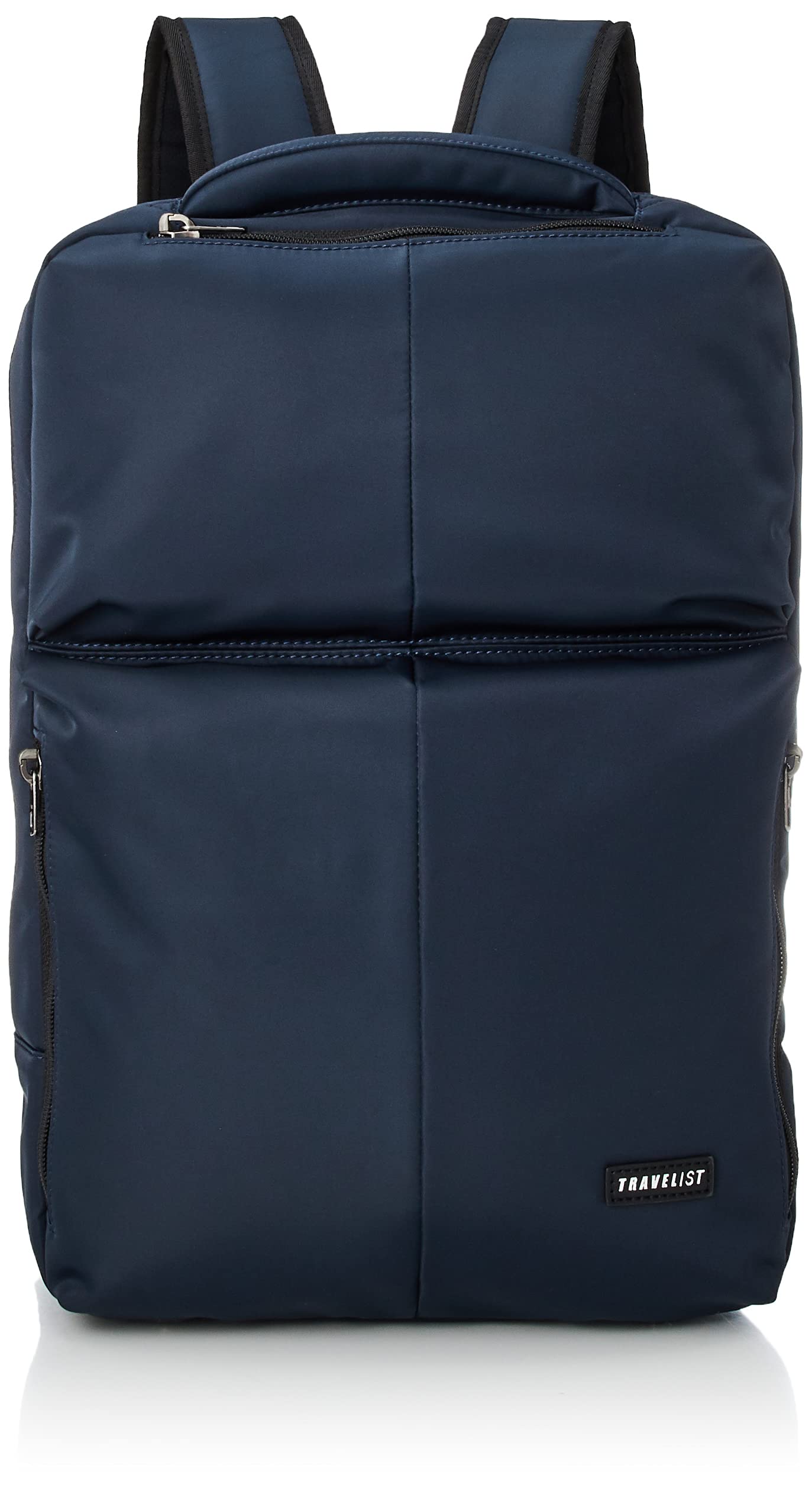 

Бизнес-рюкзак с функцией расширения, горячий и холодный гель 12 л, темно-синий, M [Travelist] Прибл.. (Расширенный: 17) Мужской