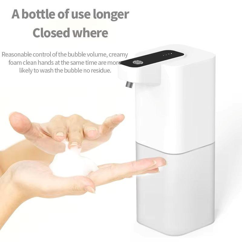 USB C Rechargeable Soap Dispenser Automatic Touchless Foaming & Liquid Mode Infrared Sensor Modern Design for Home