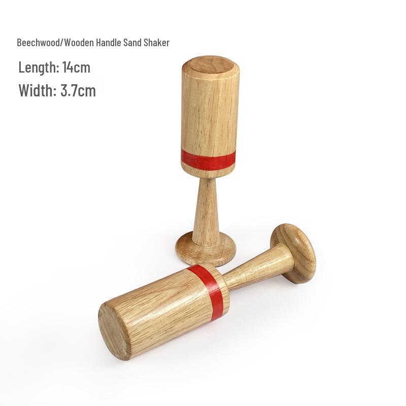 Children's Orff Percussion Instruments: Triangle, Castanets, Maracas, Tambourine, Wood Block, Cymbals