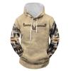 Fashion Print Loose Men's And Women's Long Sleeve Hooded Sweater