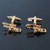 Kamakura Cufflinks Workshop Gold Trombone Cufflinks cf1038