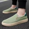 Spring and Summer Men's Sneakers Casual Shoes Slip On Canvas Shoes Men Loafers Comfortable Vulcanized Shoes Men's Trainers