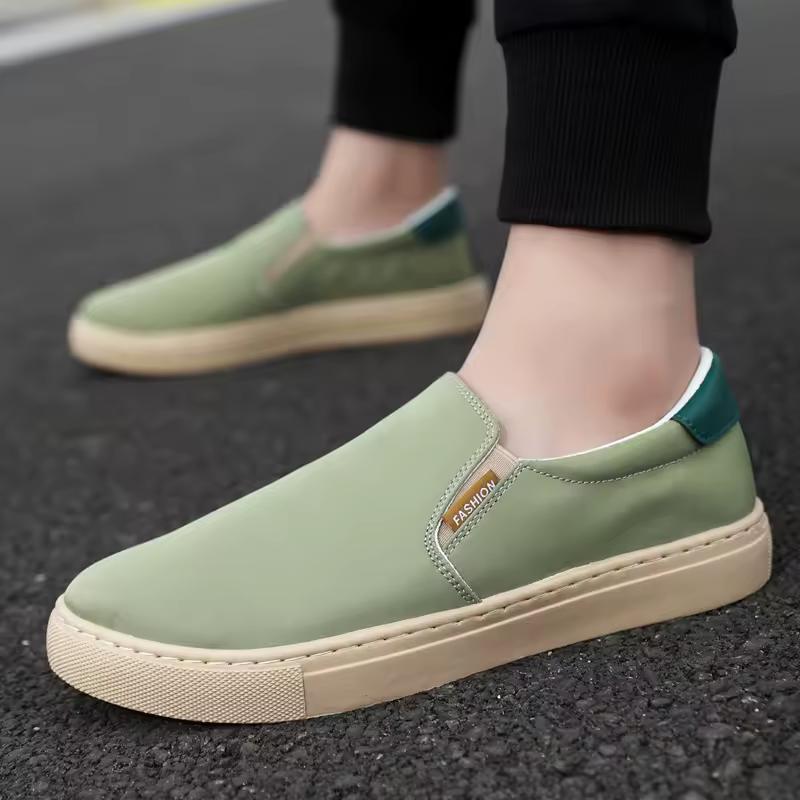 Spring and Summer Men's Sneakers Casual Shoes Slip on Canvas Shoes Men Loafers Comfortable Vulcanized Shoes Men's Trainers