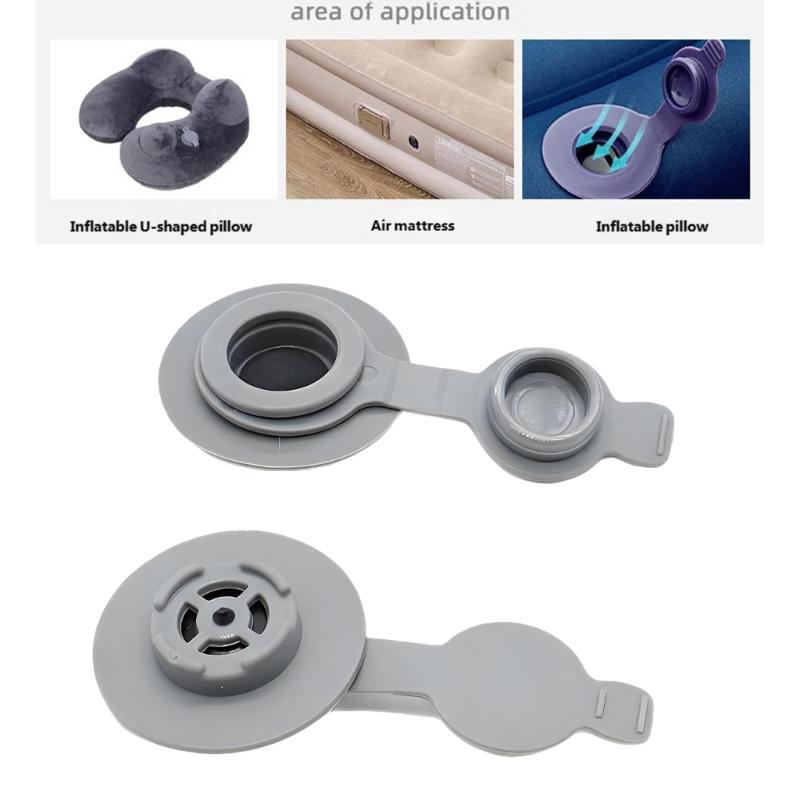 Quick Releases Air Valving for Outdoor Travel Bags PVC Materials Compacts Easy to Install for Camping Hiking Backpacking