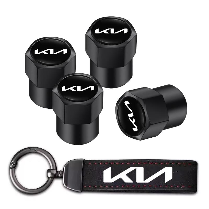 Car Tire Wheel Valve Cap Cover/Car Key Chain Ring Keychain for Kia Sportage Niro Morning Optima K7 K5 K8 K3 K9 Cerato Venga snpwz70