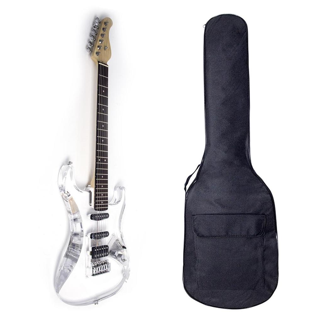 Genuine Transparent Acrylic Electric Guitar - Cool ST Rock Style