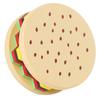 Wooden Shaped Hamburger Column Block Children Toy For Children Brain Training