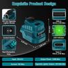 Adaptor de Alimentare cu Baterie potrivit Pentru Makita/Milwaukee 18V Litiu Brichetă Auto 12/20A/USB/Tip-C Convertor