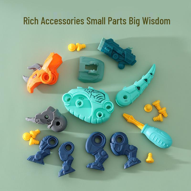 Tyrannosaurus Rex Dinosaur Egg DIY Assembly Blind Box - Gashapon Machine Dinosaur Toy