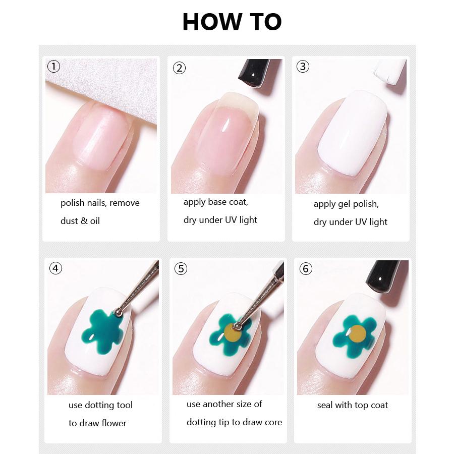 1Pc profesjonalne 2 sposoby Nail Art rozsianych długopis plastikowe wirowe drewno marmurkowa stal rozsianych dżetów narzędzia do manicure