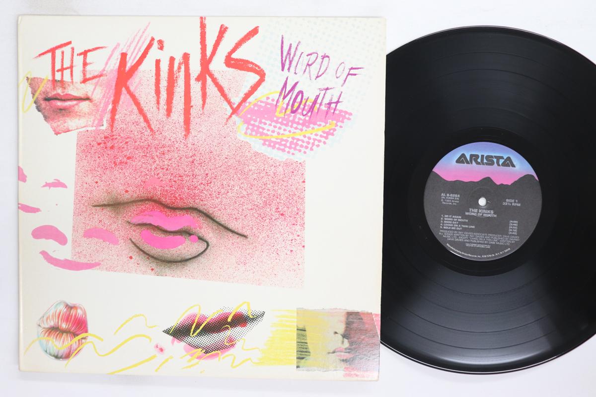 

LP Record KINKS Word Of Mouth AL88264 ARISTA 1984 US Rock Used