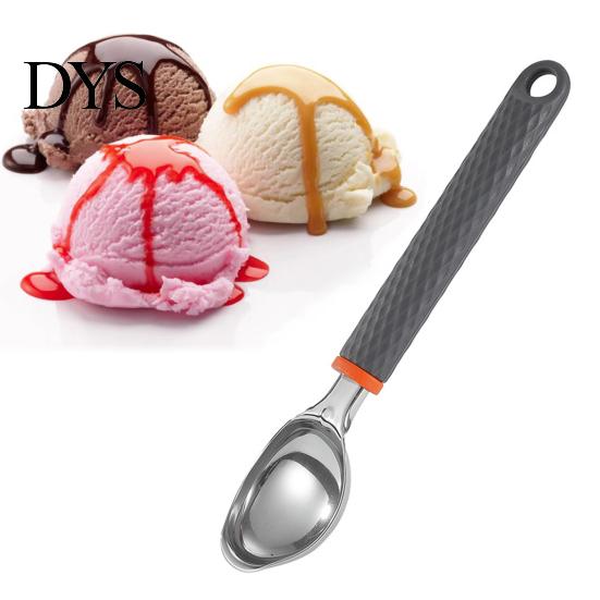 Hard Ice Cream Cutter Scoop with Trigger Stainless Steel Scooper Non-Stick Easy To Clean Handle Versatile Kitchen Tool for Home Dessert Shops