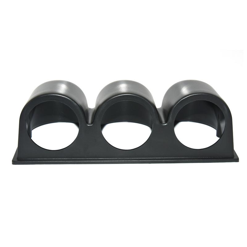 52mm Car Gauge Pod Universal Black Single Double Triple Car Meters Holder for 2 Inch 52mm Water Temp Gauges Holder Mount Pod