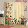 2D flat Photography Backdrop Tapestry Floral Vintage Design 100% Polyester Festive Holiday Perfect for Bedroom wall