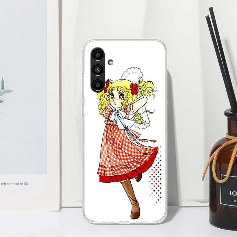 Anime Candy Phone Case For Samsung Galaxy A17 A37 A57 A16 A26 A36 A56 A15 A25 A35 A55 A14 A24 A34 A54 A13 A23 A33 A53 A07 Galaxy