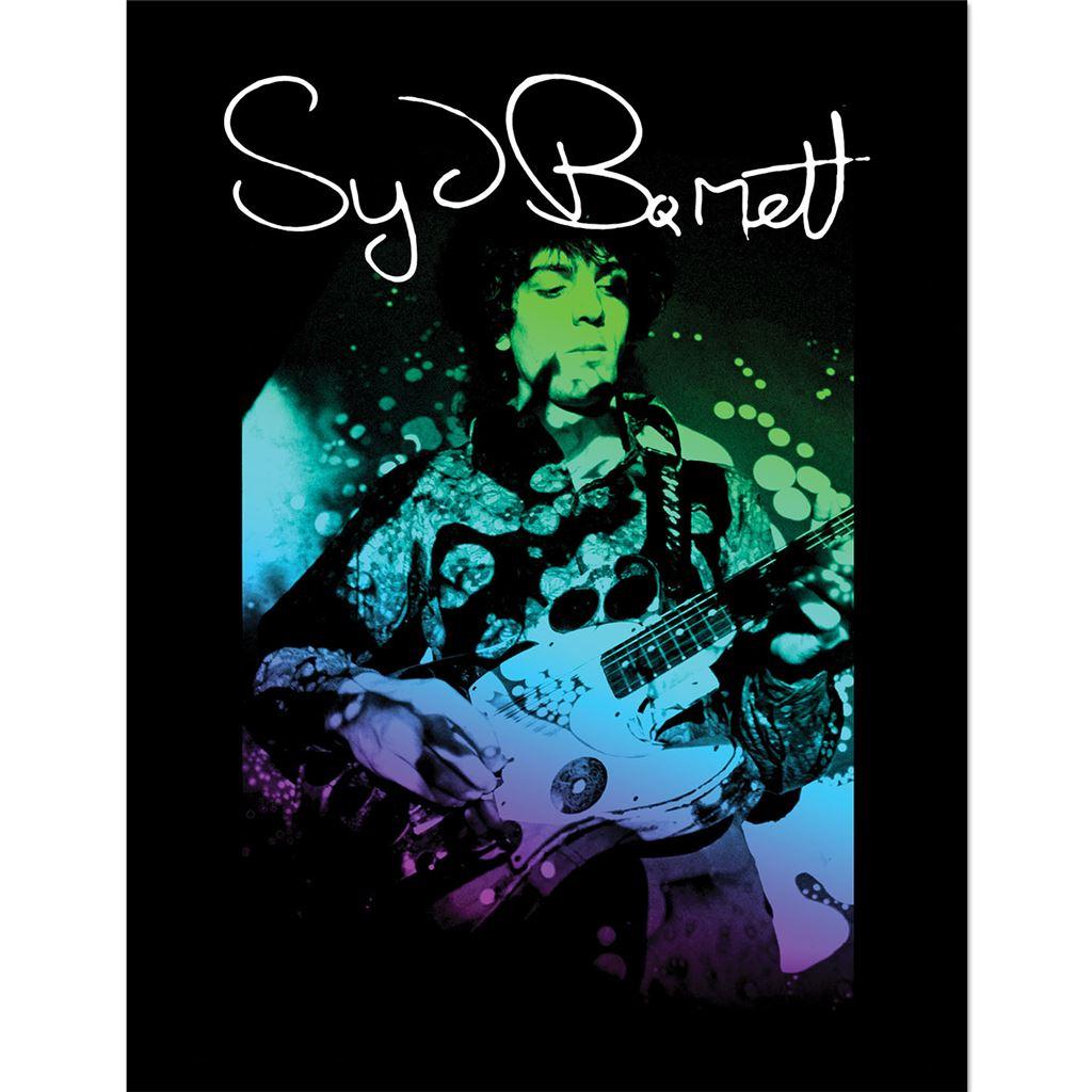 Syd Barrett Guitar Framed Poster