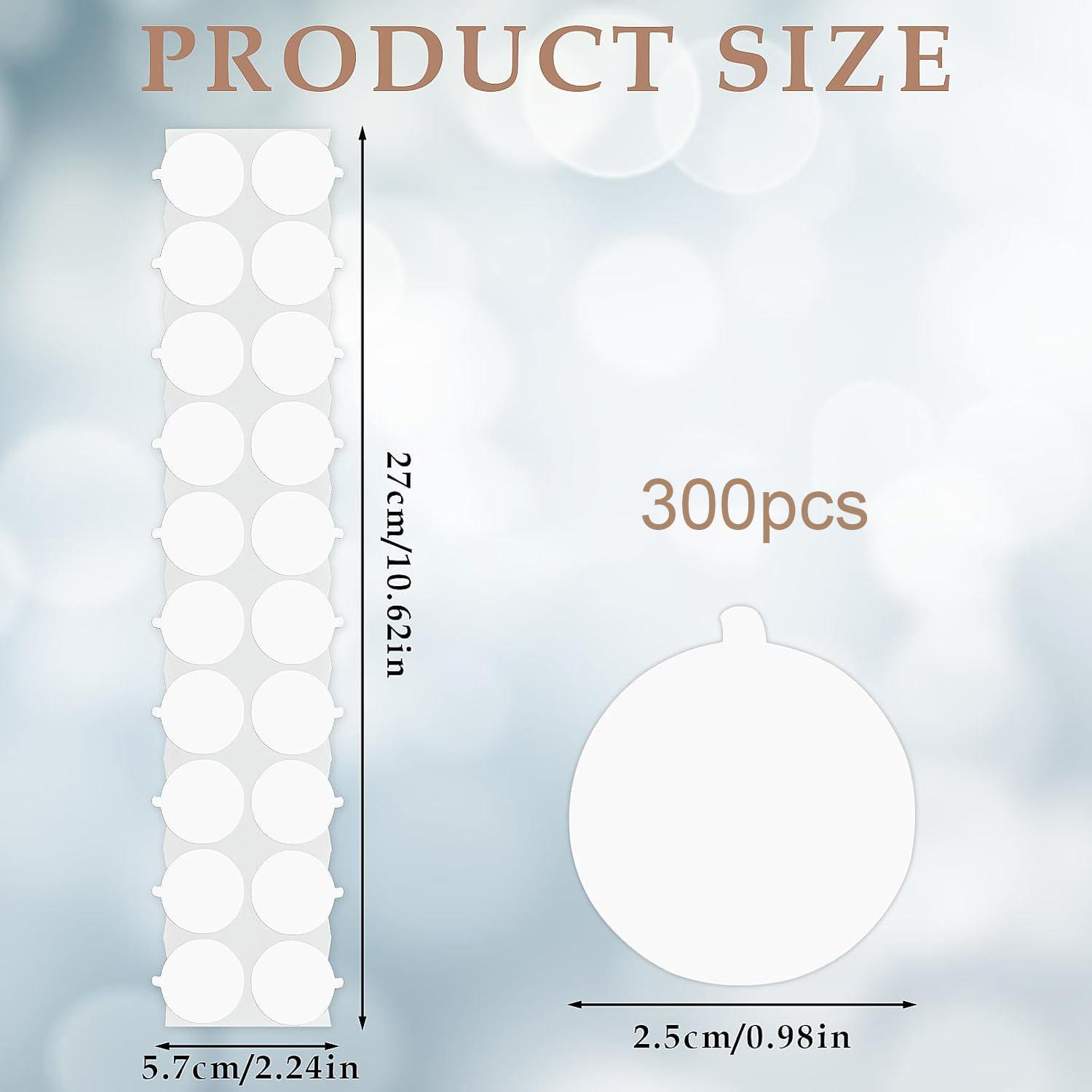 

Двусторонние клеевые точки Восковая наклейка для набора для восковой печати, 300 шт.(15 листов) Съемные наклейки Точки Клей Восковая печать