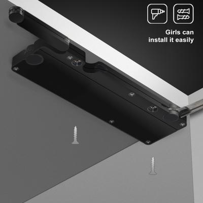 Wardrobe Door Opener Universal Easy To Install Safety Spring Self Closing Hinge Pull-free Automatic Door Closer
