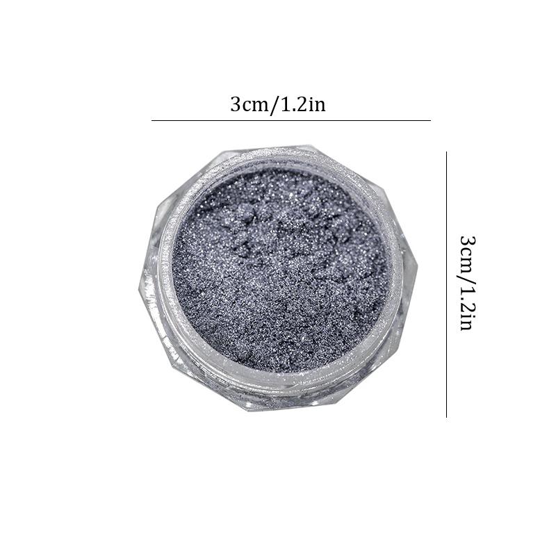 0.5G/ Box Glitter Magic Mirror Dust Powder Chameleon Aurora Nail Art Chrome Pigment Nail Decoration